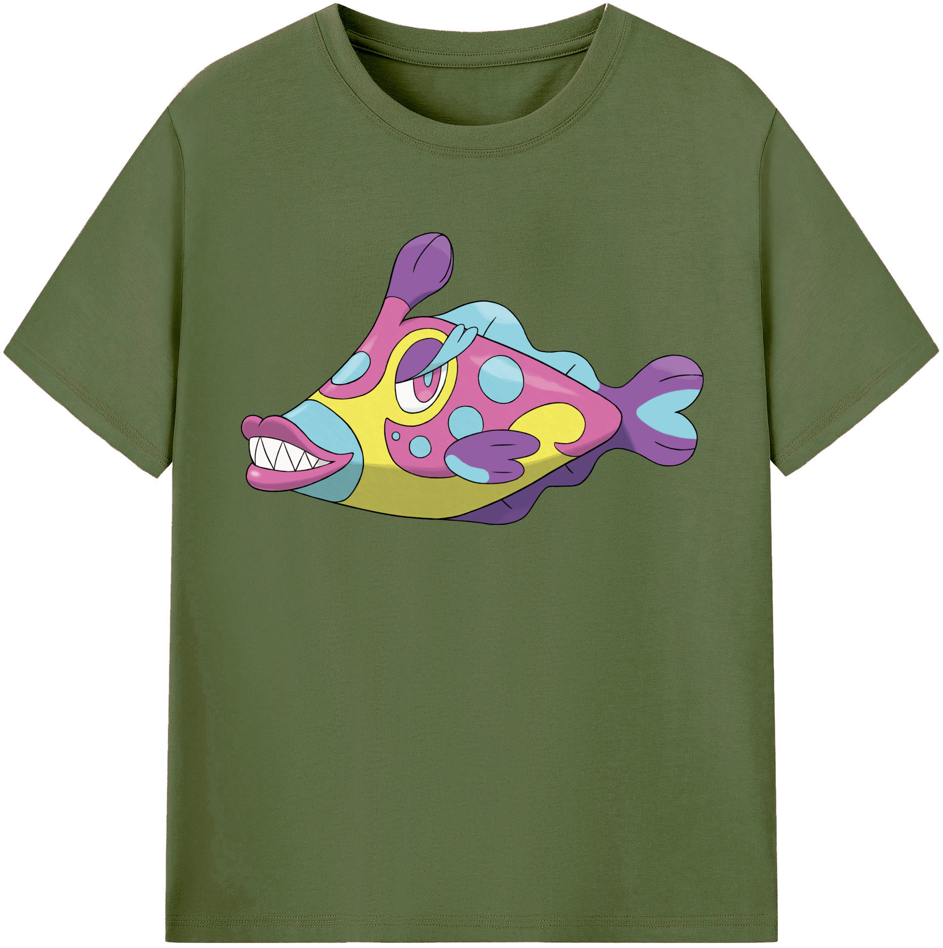 （画像用） ポケットモンスター Pokémon 綿100％半袖Tシャツ（フロントプリント）